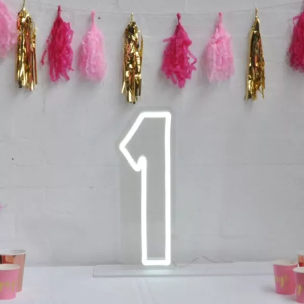 * 1 * LED Neon Sign for Birthday Party