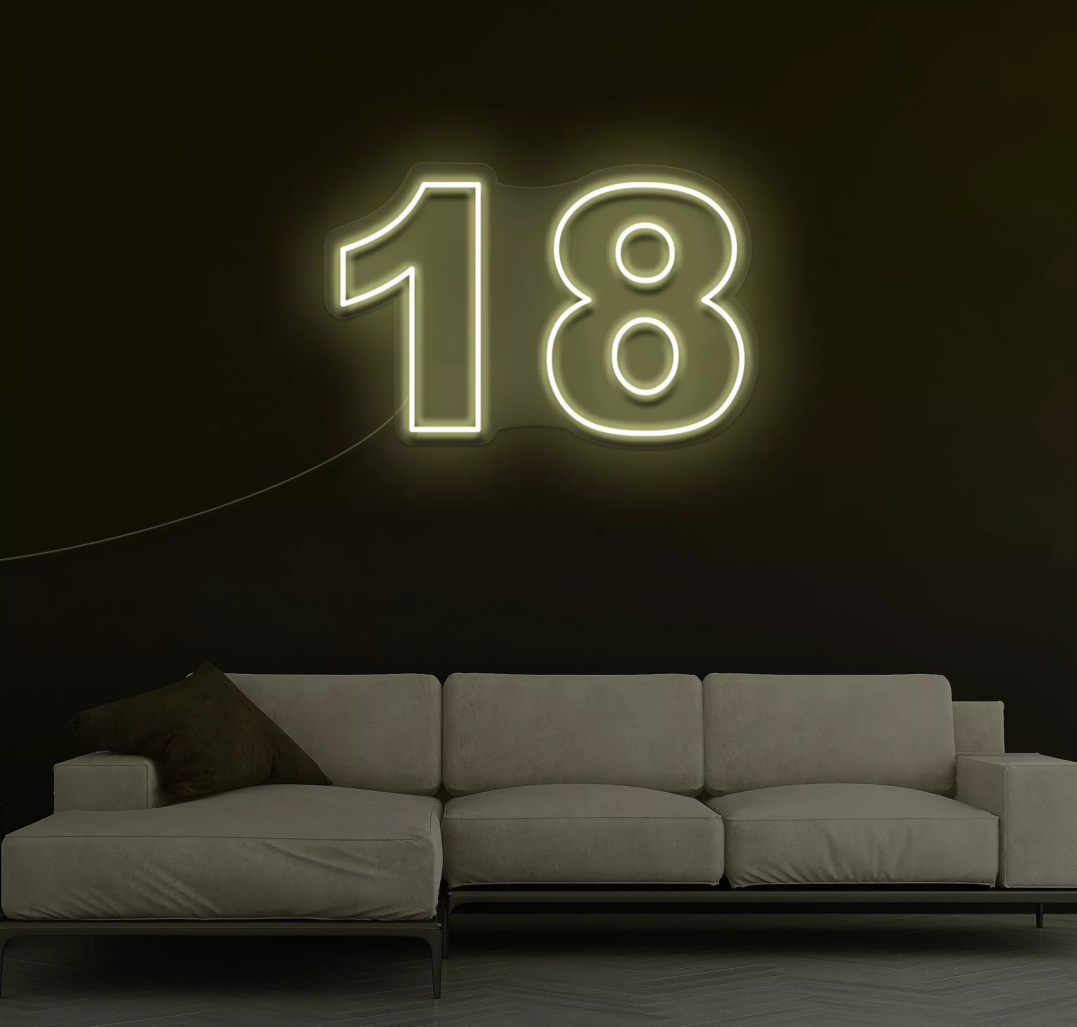 18 LED Neon Sign