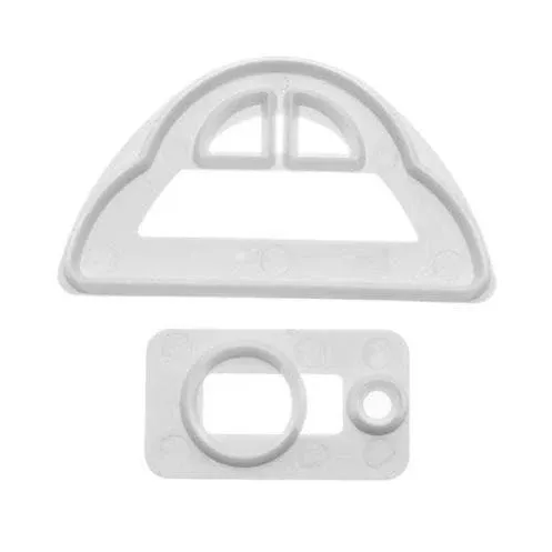 3 x 2 Car 2 PC Fondant Gumpaste Tool Vehicle Tires Wheels