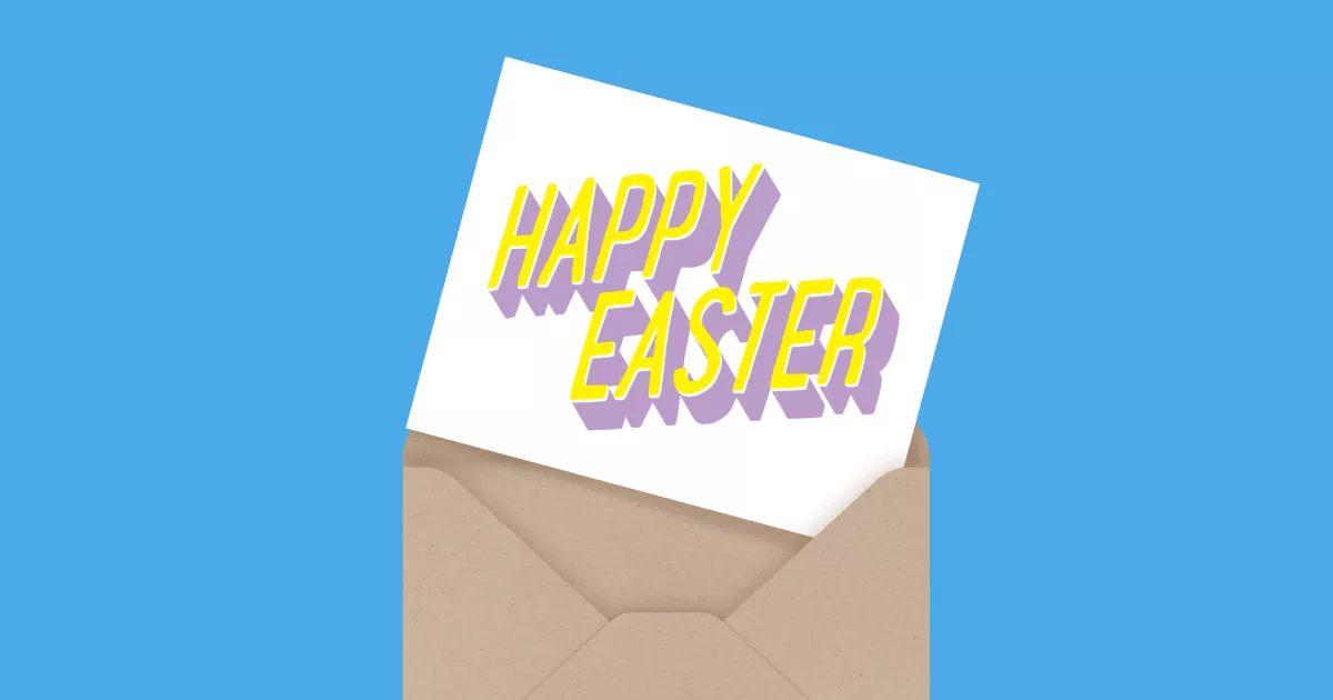 3D Happy Easter