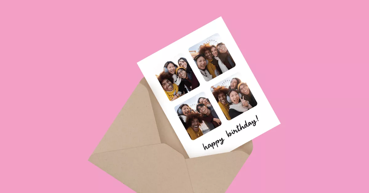 4 Photo Birthday