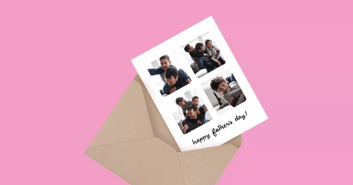 4 Photo Father's Day