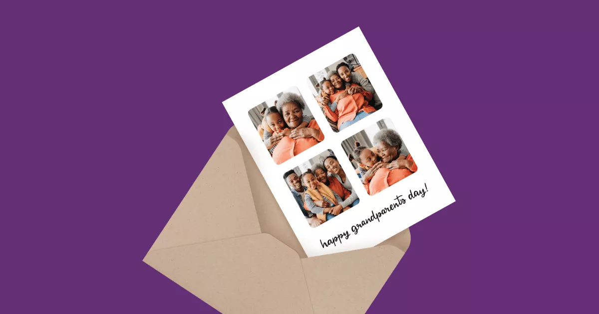 4 Photo Grandparent's Day