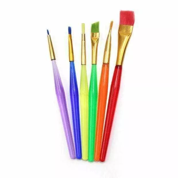 6 PC Decorating Paint Brush