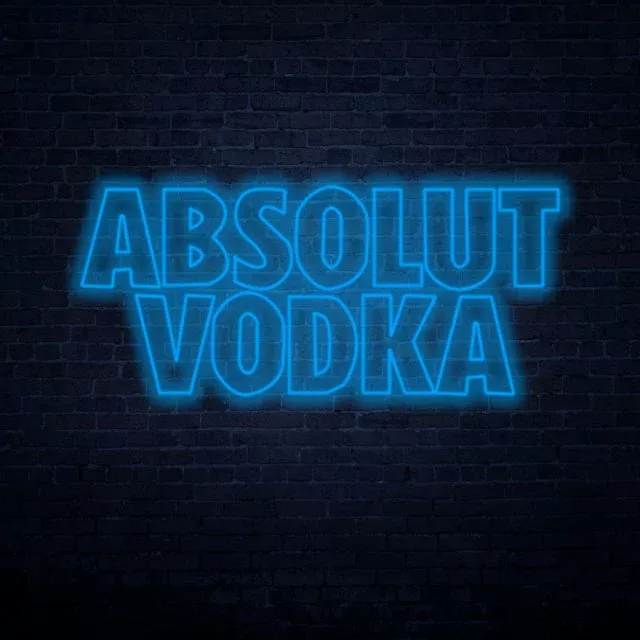 ABSOLUT VODKA Neon Sign