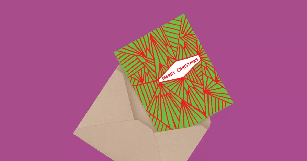 Abstract Christmas Design