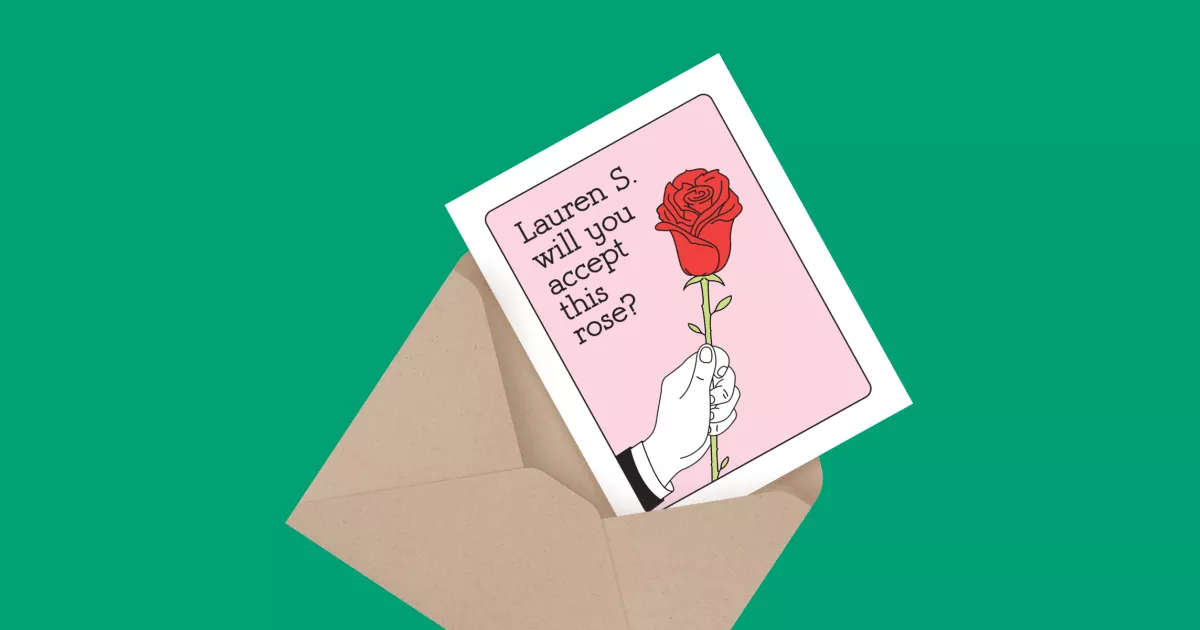 Add Your Name Bachelor Rose