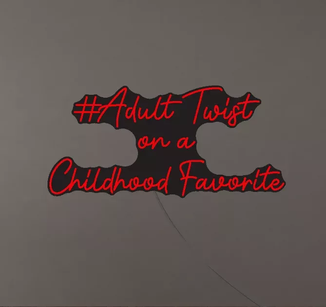 #AdultTwistIHMACLED neon sign