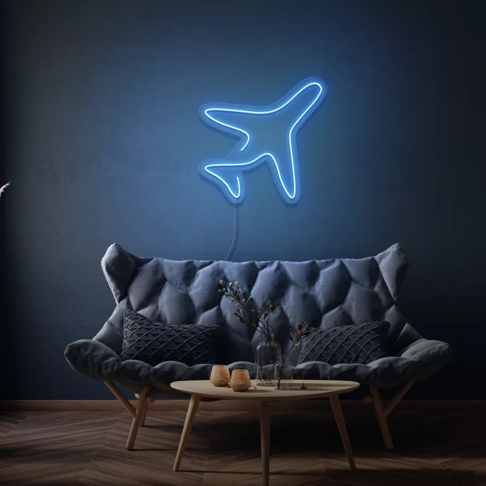 Airplane LED Neon Sign