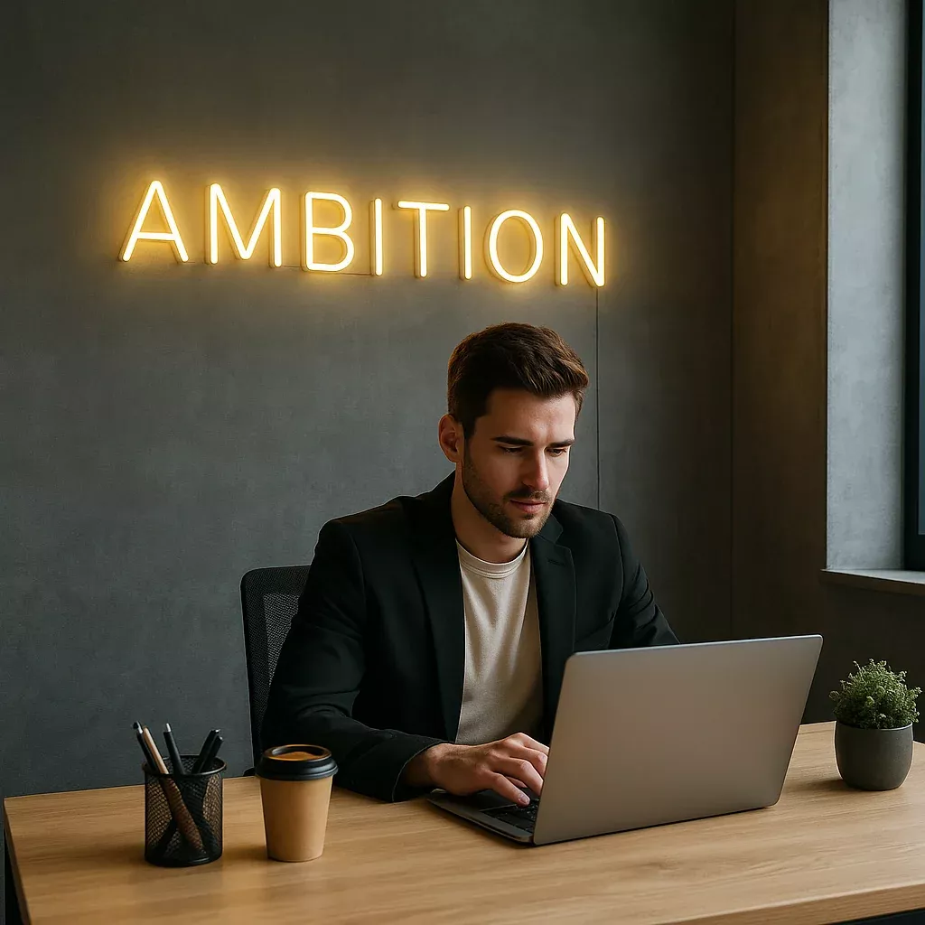 Ambition Neon Sign For Room LED Neon Sign