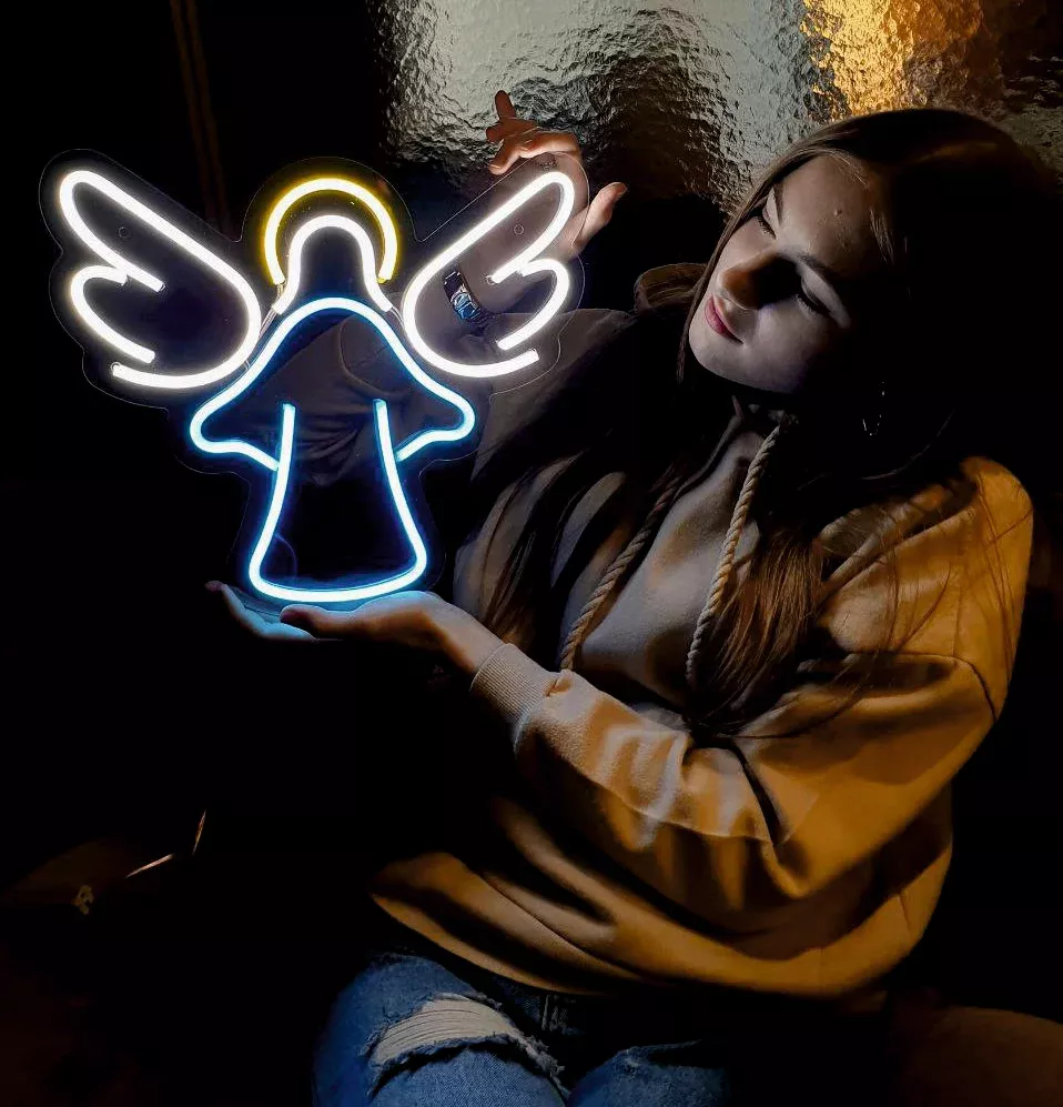 Angel's Radiance LED Neon Sign