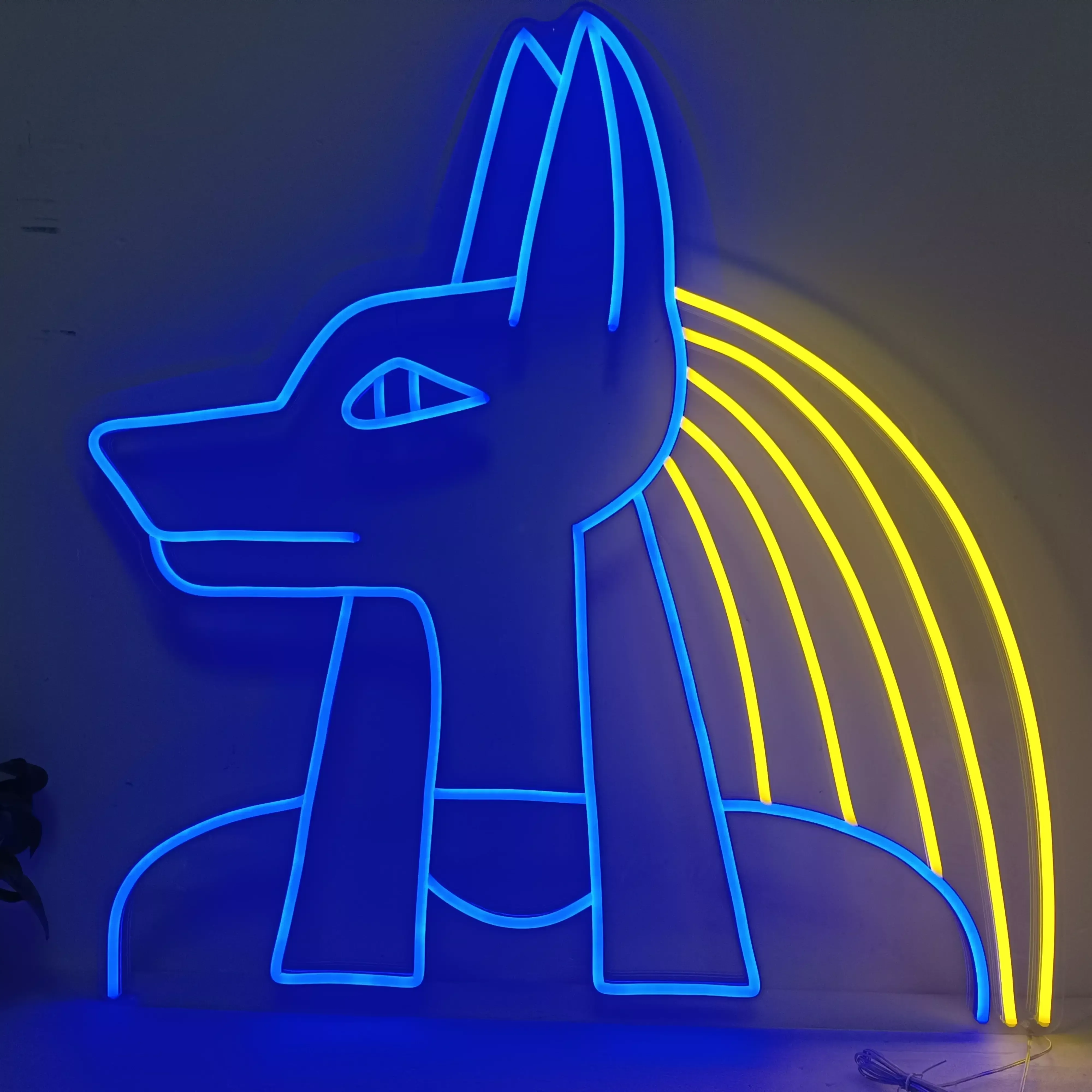 Anubis God Symbol - LED Neon Sign