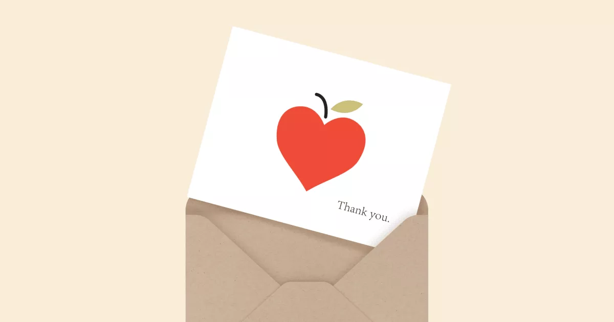 Apple Thank You