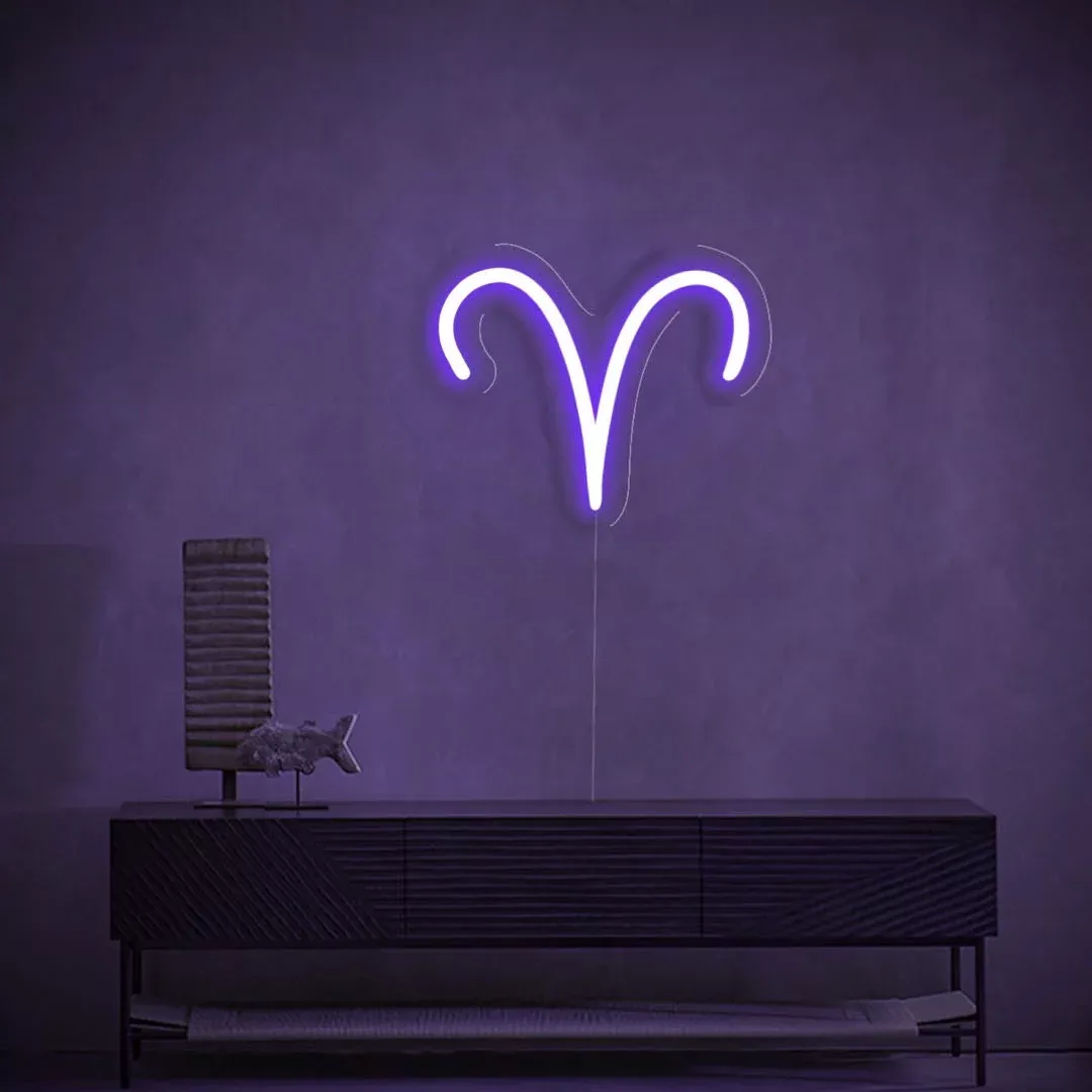 Aries LED Neon Sign