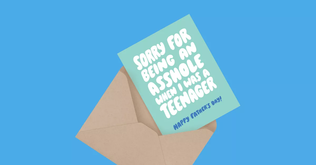Asshole Teen Father's Day