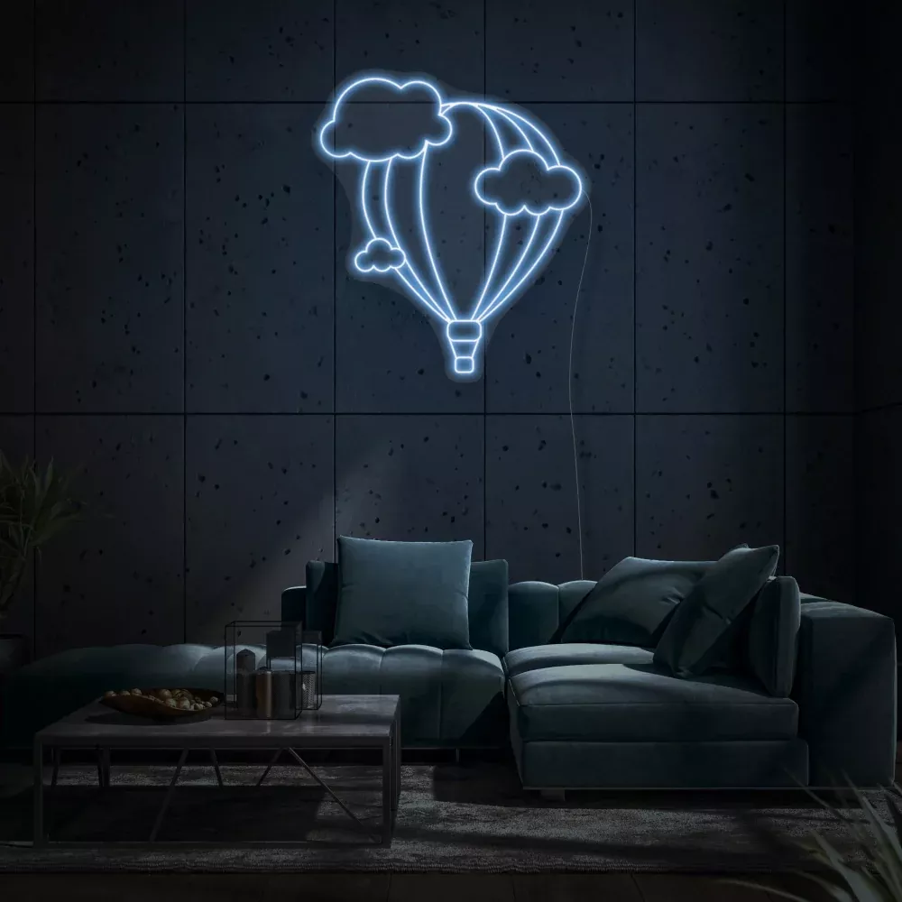 Balloon Among Sky LED Neon Sign