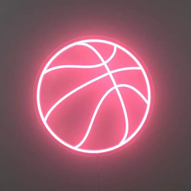 BasketballLED neon sign