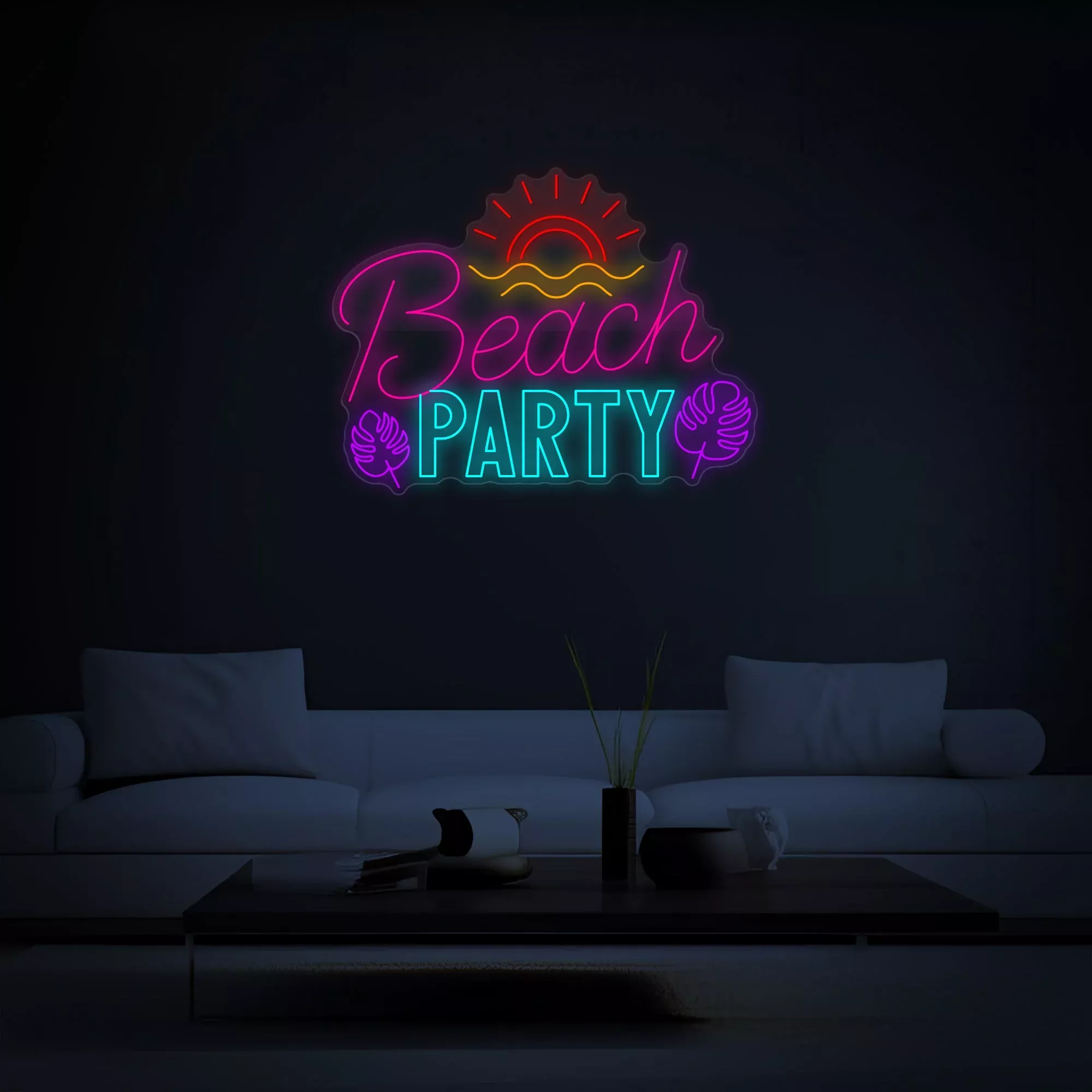 Beach Party Neon Signs