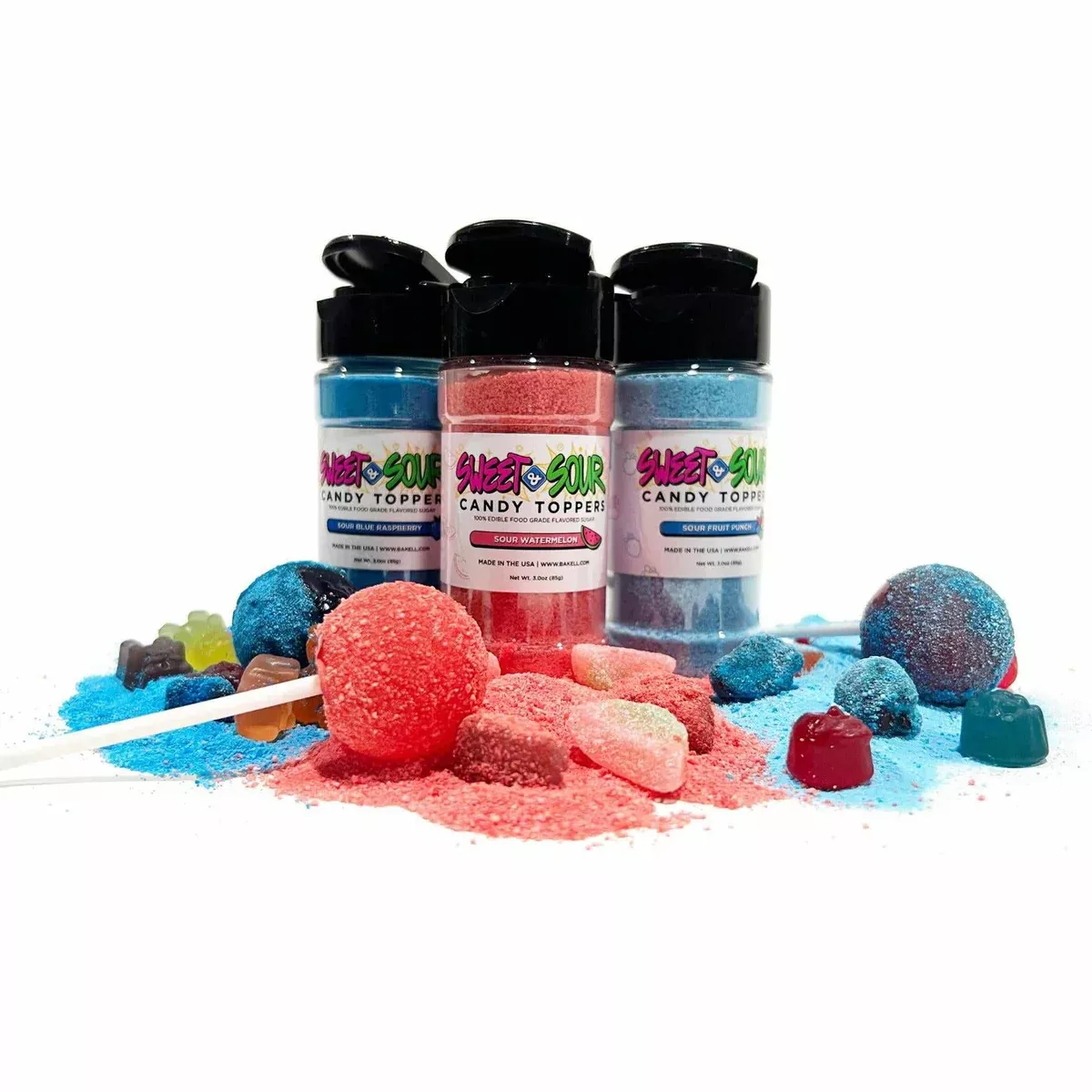 'Best Sellers' Sweet & Sour Candy Toppers Bundle
