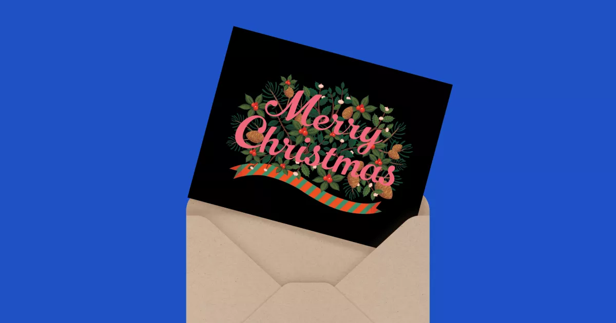 Black Merry Christmas