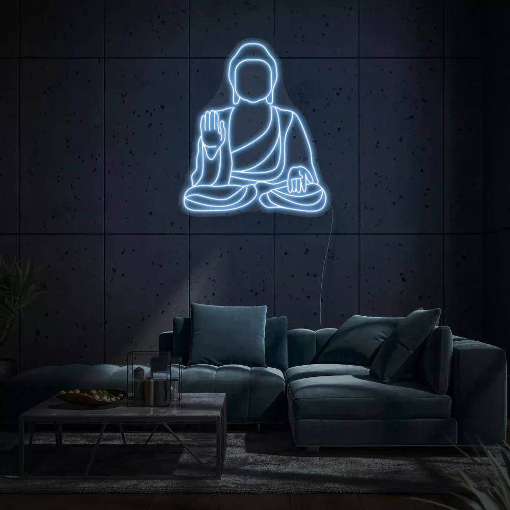 Buddha LED Neon Sign