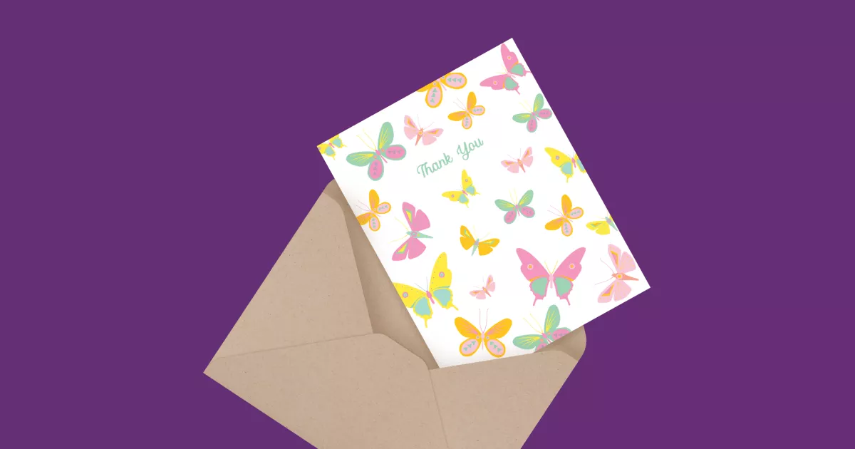 Butterflies Thank You