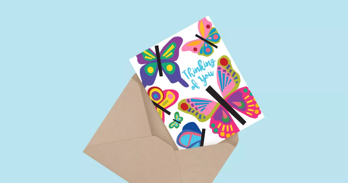 Butterfly Thinking Of You
