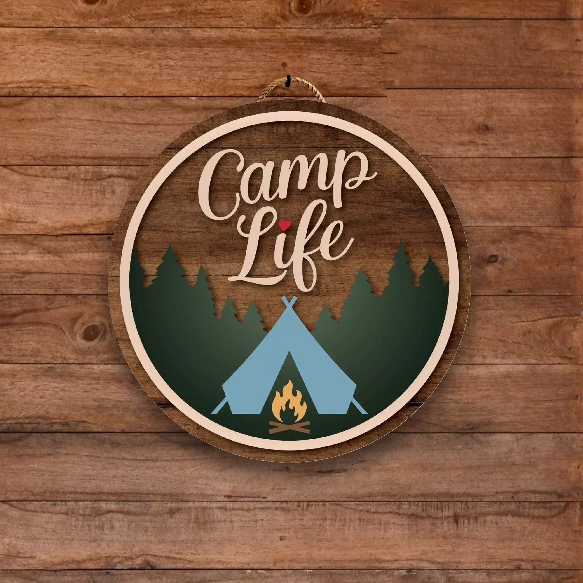 Camp Life Wall Decor