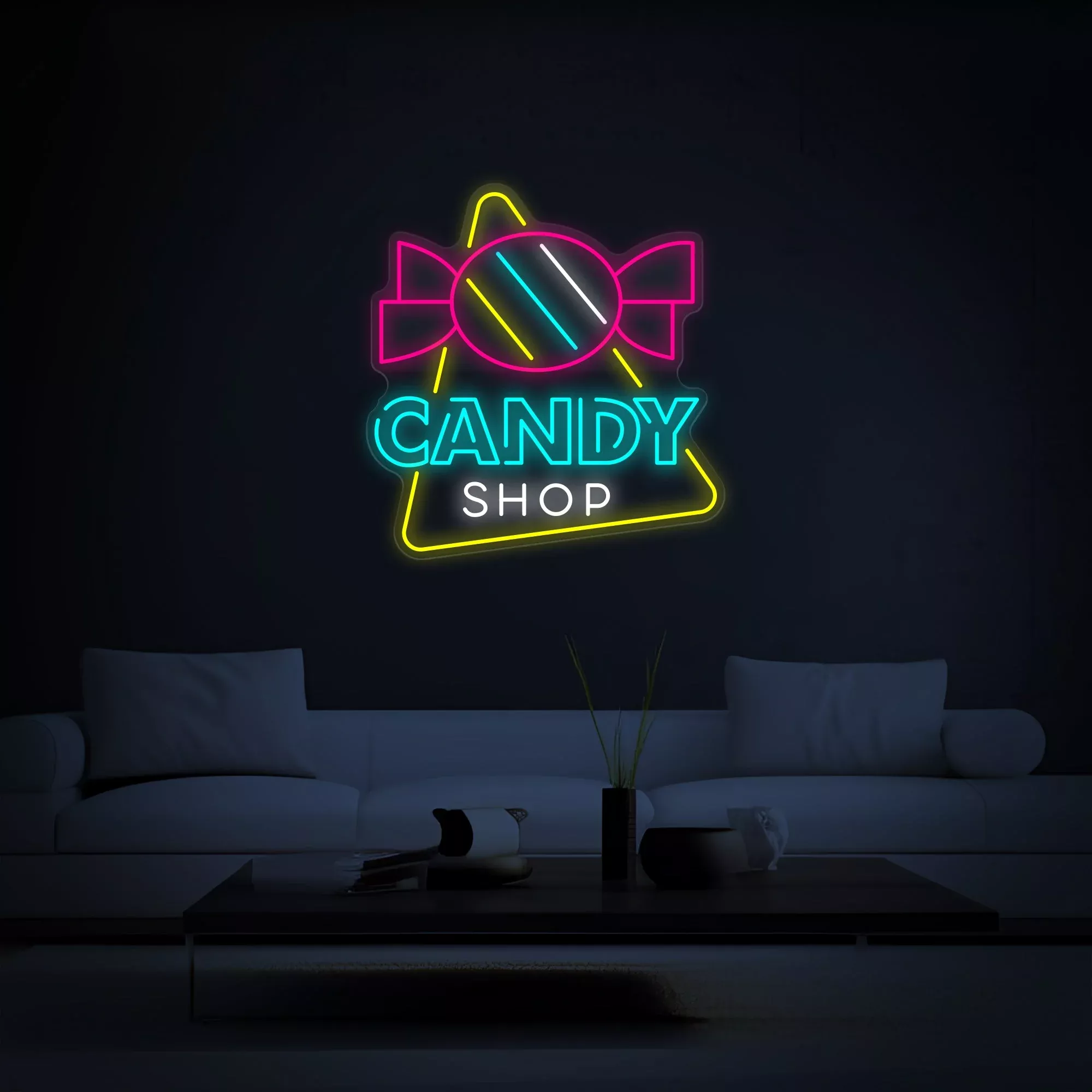 Candy Shop Neon Sign