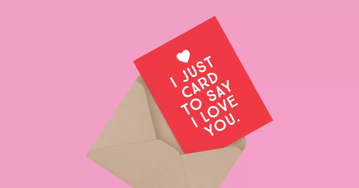 Card To Say I Love You