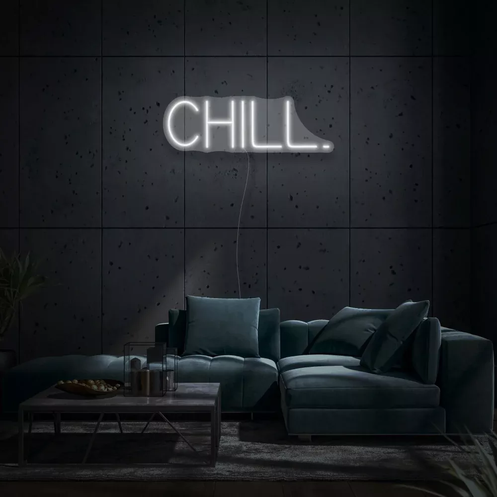 Chill LED Neon Writing