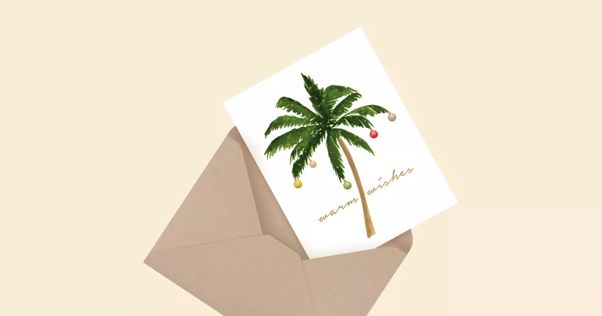 Christmas Palm Tree
