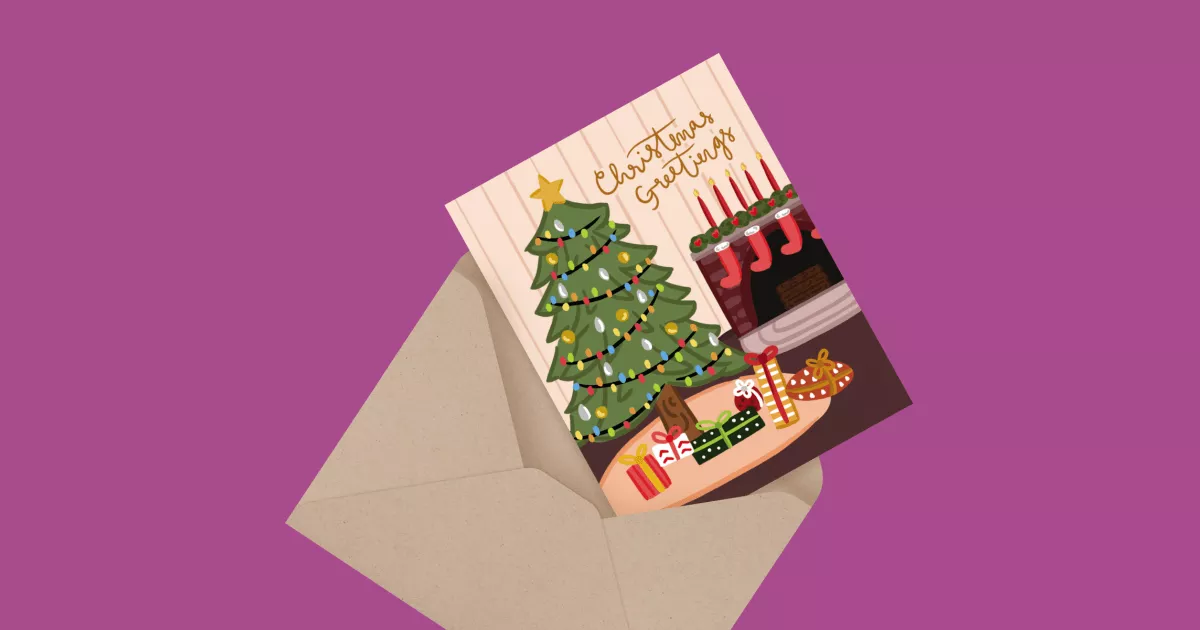 Christmas Tree Scene