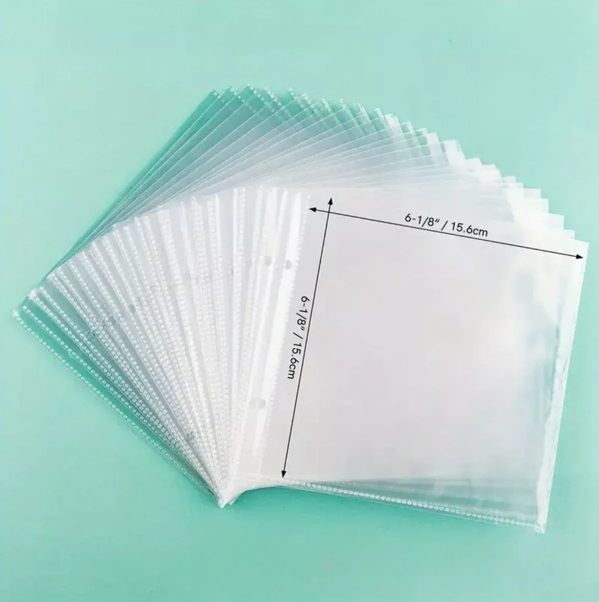 Clear Sleeves for Stencil Storage Binder - Pack of 20