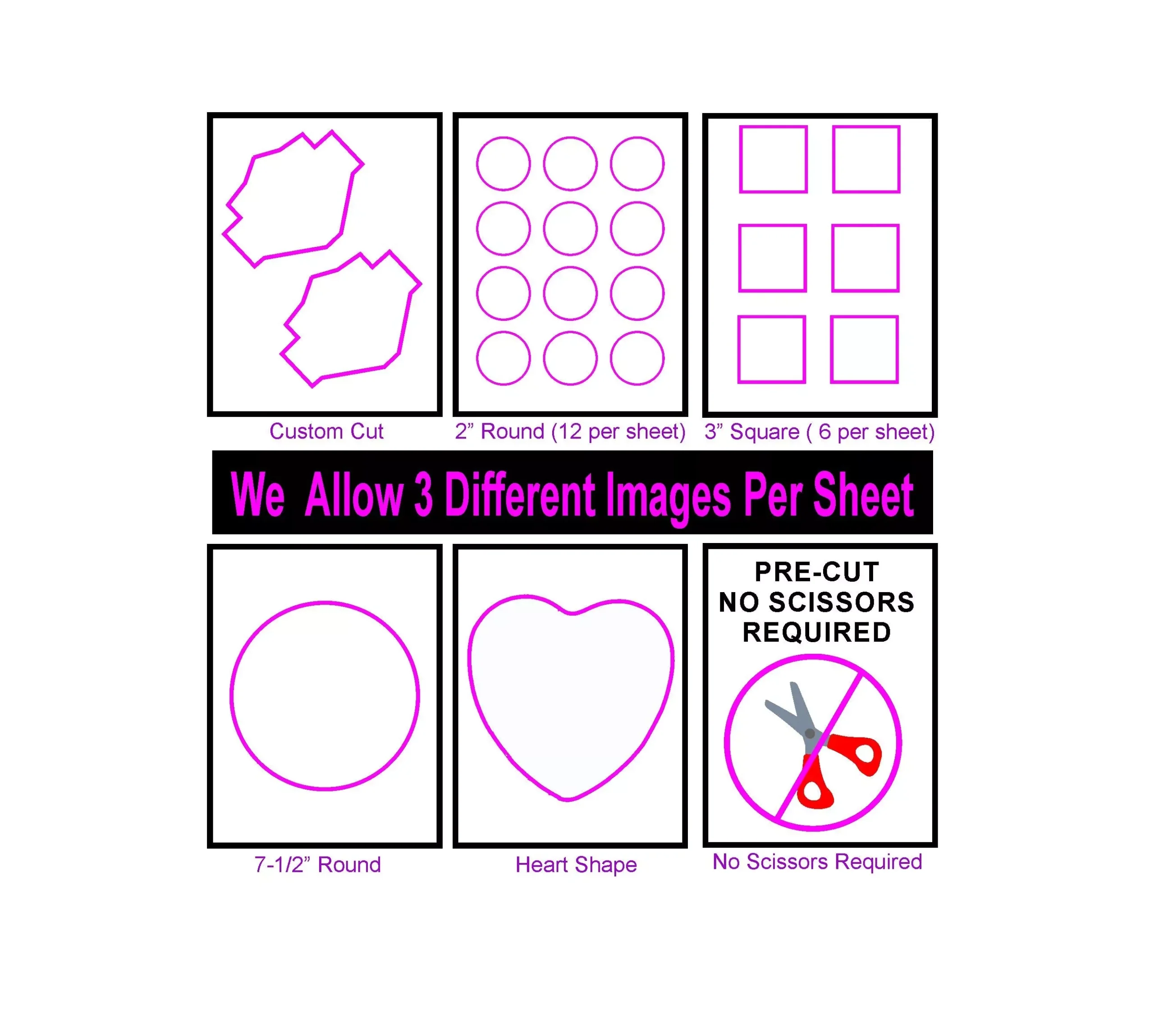 Custom Edible Image Frosting Sheet- You Choose Your Size