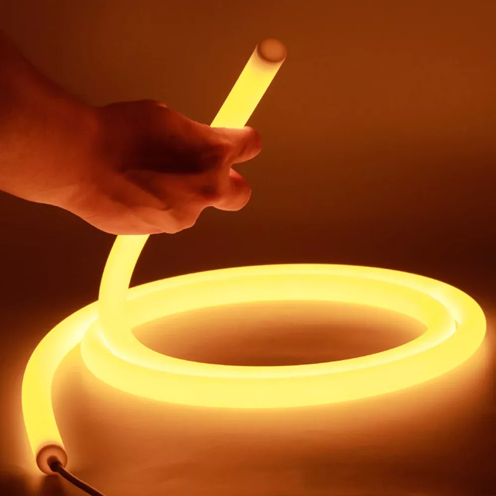 Custom Pendant LED Neon Tube Chandelier
