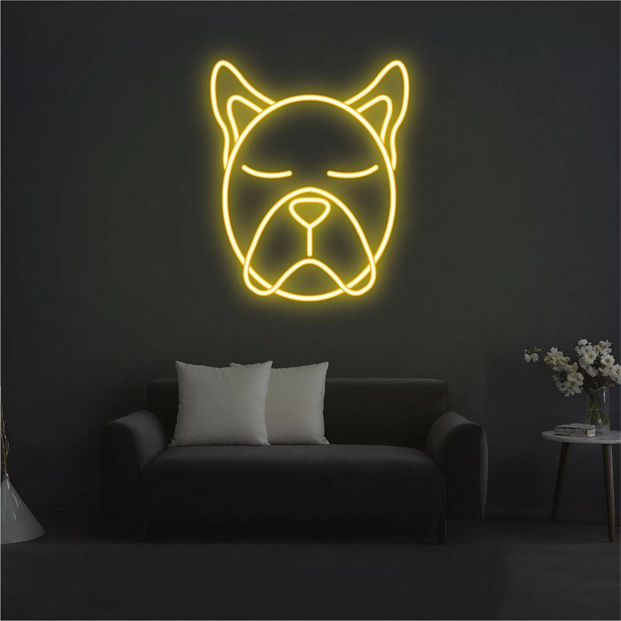 Cute Dog Neon Sign
