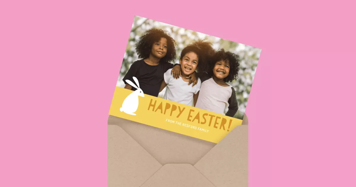 Cute Easter Bunny Photo