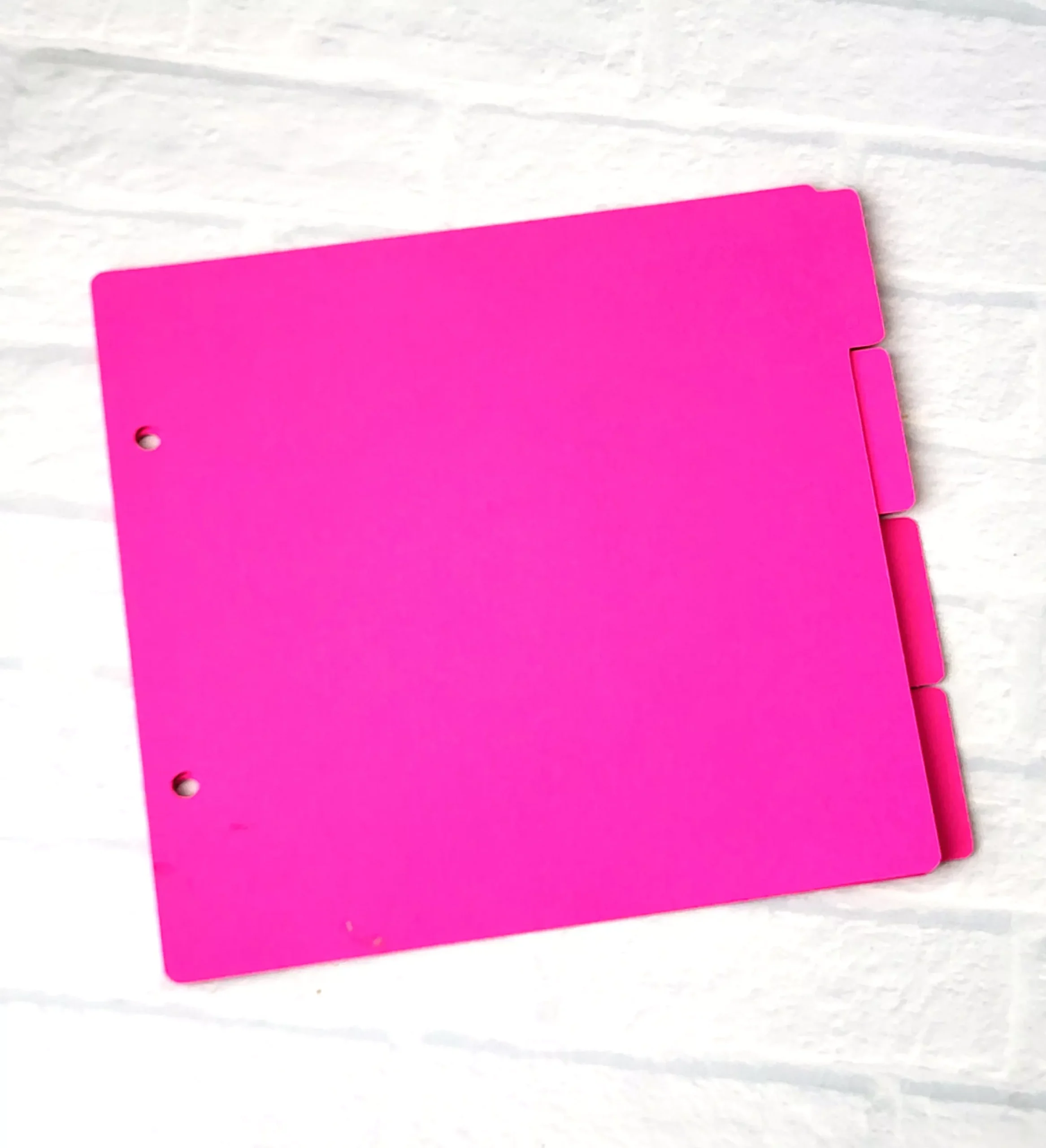 Divider Tabs forStencil Binder - Set of 8