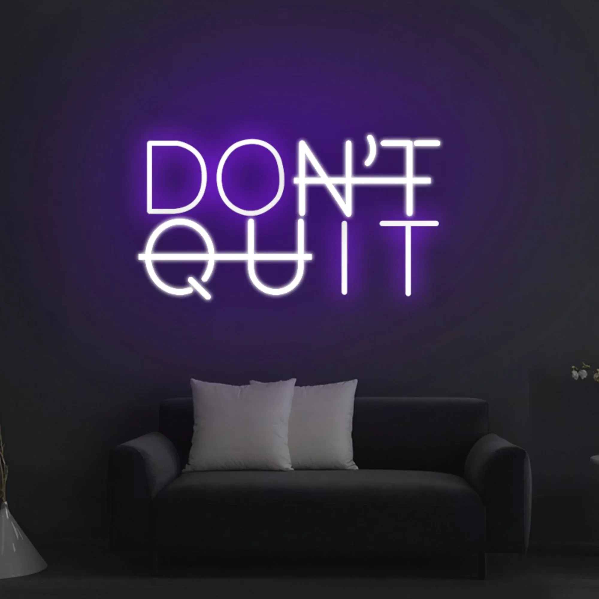 Don't Quit Neon Sign, Do It Neon Sign