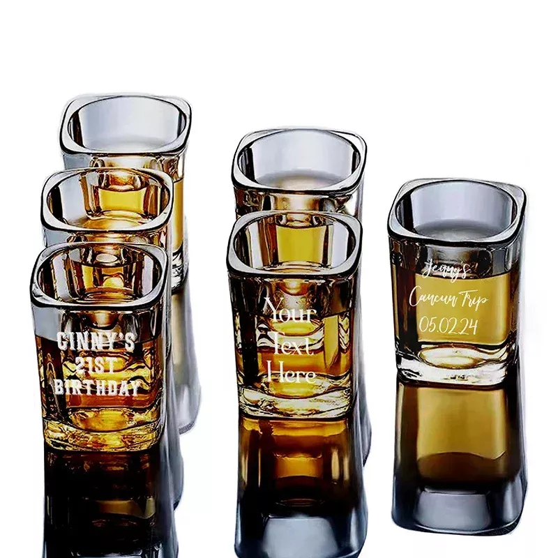 Double Sided Shot Glasses: Enjoy Your Custom Drink