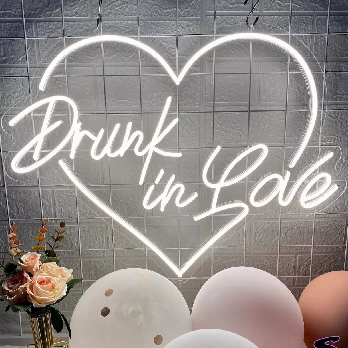 Drunk in Love Neon Sign