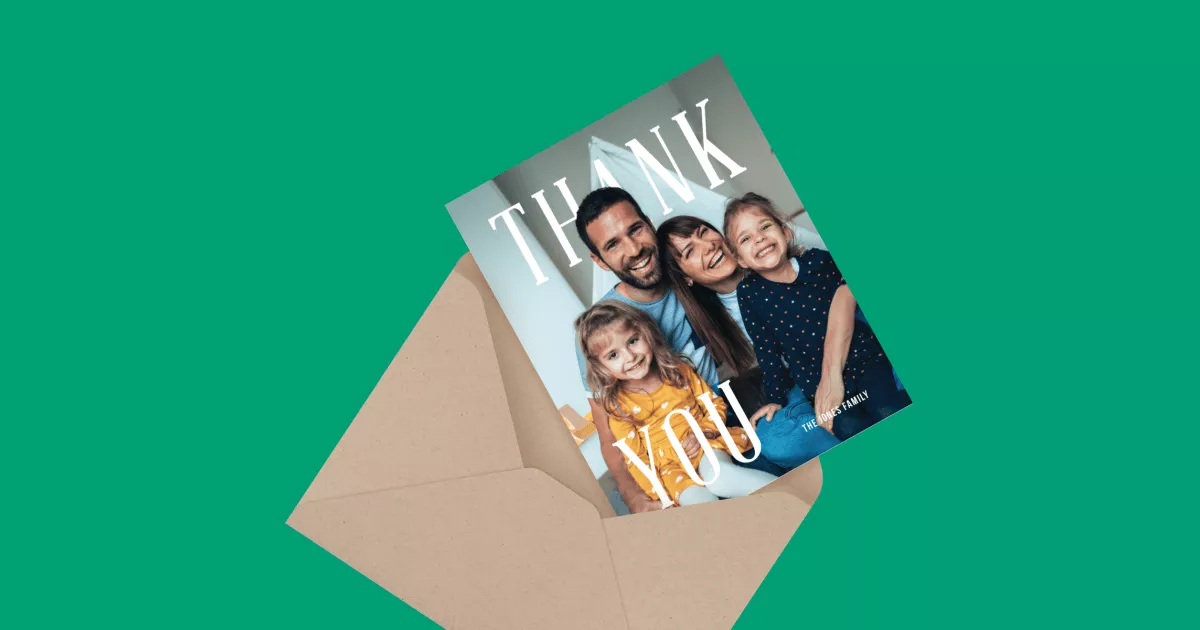 Family Thank You Stack