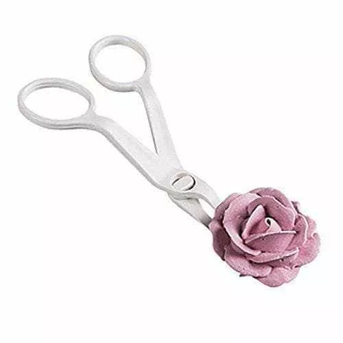 Flower and Rose Plastic Scissor Buttercream Lifter