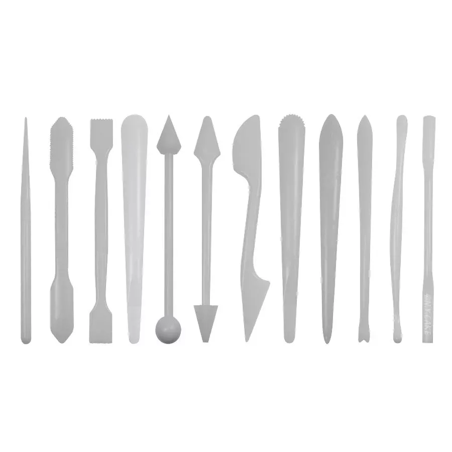Fondant & Gum Paste Modeling Tool Set – Cake Decorating Tools (Set of 12)