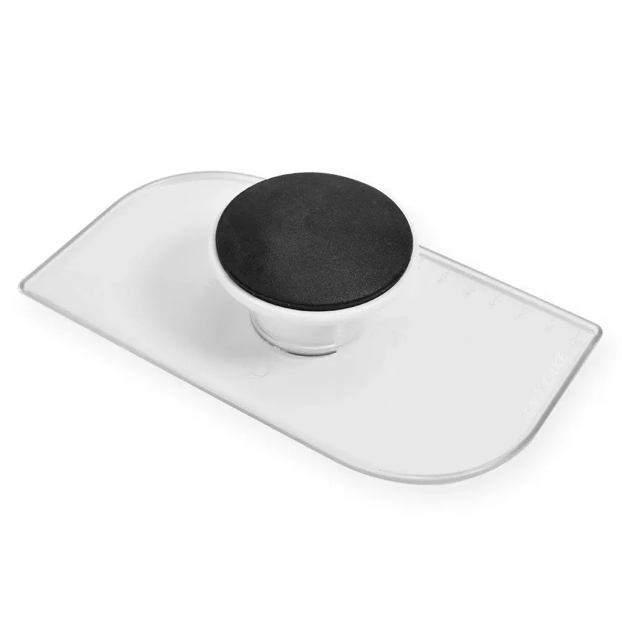 Fondant Smoother Tool – Clear Cake Smoother for Fondant & Icing (Polycarbonate)