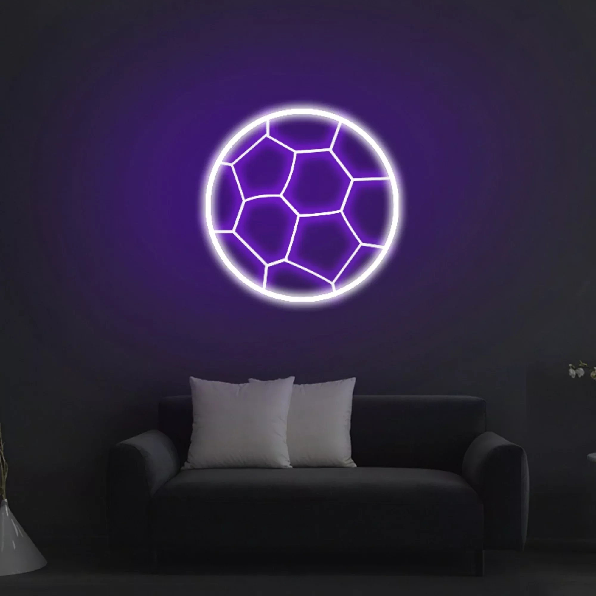 Football Neon Sign