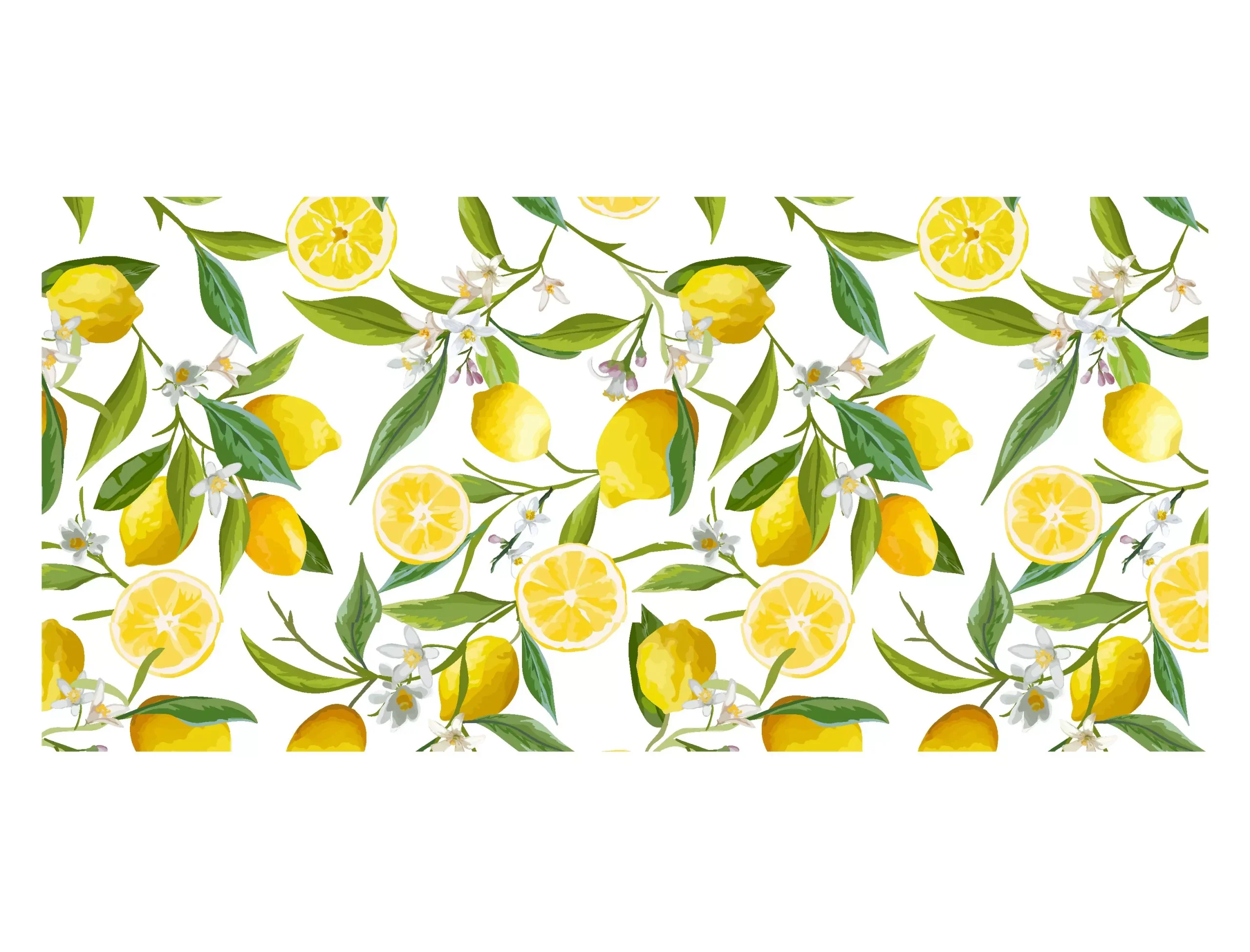 Fresh Lemons Cake Strip
