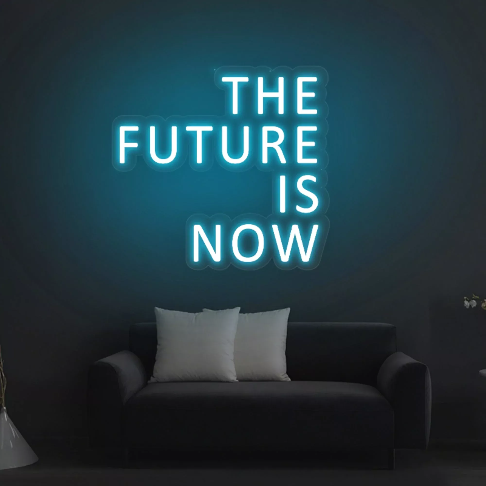 "The Future Is Now" Neon Sign