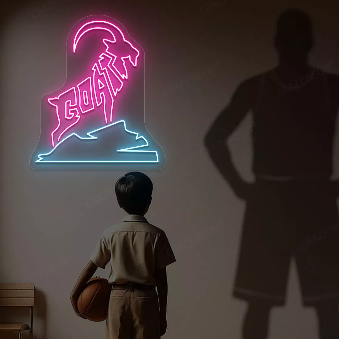 GOAT Neon Sign